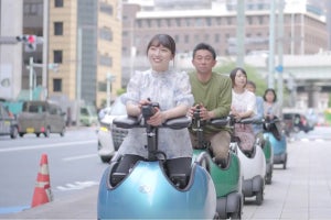 スマートモビリティと人力車で、八重洲と日本橋をつなぐ「まちモビ」開始