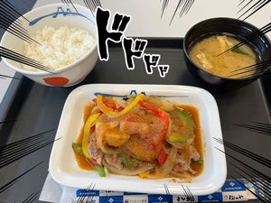 【実食レポ】松屋新作「“松屋風”ロモサルタード」って一体何だ!? - スパイス×ニンニク×豚肉がご飯に合うぞ!