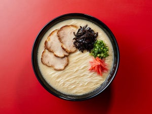 イオン55店舗に日本ラーメン科学研究所の自動販売機、「豚骨の黄金比」(3食入り1,000円)など3種販売