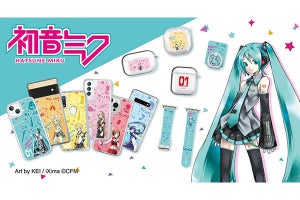 CASEPLAY、初音ミクらバーチャルシンガーをデザインしたスマホケース