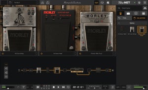 伊IK Multimedia、「AmpliTube Morley Collection」を発売