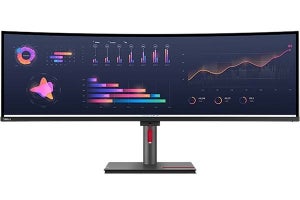 レノボ、32:9比率の49型湾曲液晶ディスプレイ「ThinkVision P49w-30」