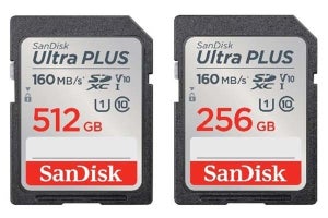 サンディスク、リード最大160MB/秒に高速化した「ウルトラプラスSDカード」