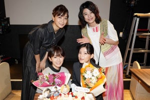 前田敦子＆石井杏奈、誕生日サプライズ「1日違いで、うれしいね!」