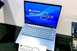 セルフ交換バッテリー機構を備えた13.3型モバイルPC「dynabook X83 CHANGER」実機を見た！ 個人向けモデルも予定あり