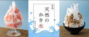 天然氷が主役のかき氷「氷菓処にじいろ」を期間限定オープン-シロップ控えめで自然の優しい味わい