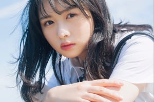 日向坂46上村ひなの、1st写真集は“パワースポット”で撮影　水着&下着カットにも初挑戦　