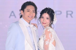 元レジェンドキャバ嬢・みゆう、夫・岡田一真さんとラブラブランウェイ