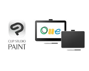 クリスタPROの6カ月無料版が「Wacom One」にバンドル、コミケで先行展示