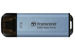 Transcend、USB Type-C接続のポータブルSSD「ESD300」