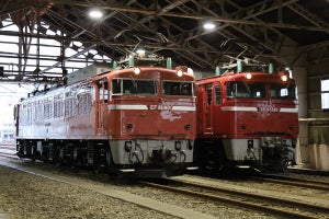 JR東日本EF81形・EF64形「電気機関車撮影会@長岡」日中・夜間開催