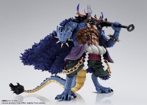 『ワンピース』百獣のカイドウ(人獣型)が迫力のアクションフィギュアに、豊富な可動機構を搭載