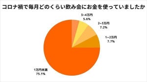 20代に聞いた! 毎月どのくらい「飲み会」にお金を使ってる?