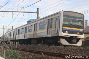 JR外房線、誉田～大網間の運転再開は9/14以降に - 土砂流出の被害