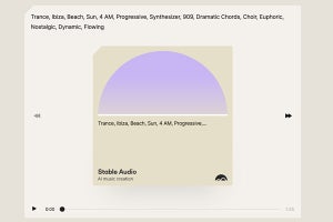 Stability AI、テキストから音楽・サウンドを生成する「Stable Audio」