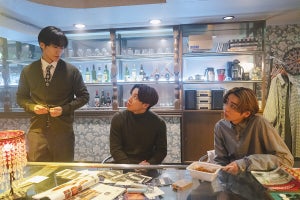 川村壱馬・RIKU・吉野北人、デートセラピストとオフの3人のギャップ『MY (K)NIGHT』場面写真