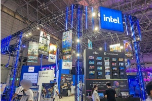 【TGS2023】インテルブースはPCだからできる「遊ぶ！楽しむ！創る！」をアピール