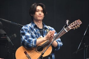 松村北斗、初のギター生演奏に緊張　アイナ&村上虹郎と“プレミアム”セッション