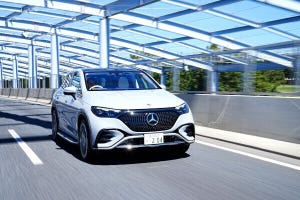 メルセデスの電気自動車「EQE SUV」は「電費」良好? エンジン車と比べてみた