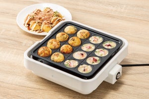 ニトリ、お手入れ簡単で2,490円の電気たこ焼き器 