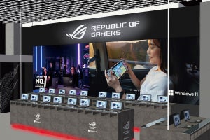 ASUS、ビックカメララゾーナ川崎店に「ROG Gaming Zone」オープン