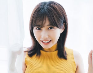 HKT48田中美久、ボディラインあらわなノースリーブ姿 『サンデー』表紙登場