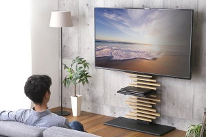 ニトリ、最大100インチのテレビに対応するスタンド2機種