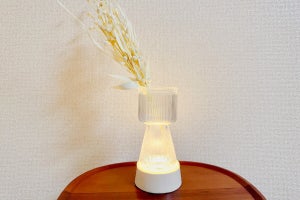 【3COINS】ホテルライクなおしゃれ花瓶！ スリコの「【cozyroom】フラワーベース」を使ってみた