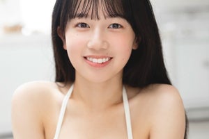 AKB48 正鋳真優、グループ史上初の研究生で水着ソログラビアデビュー「ずっと憧れて…」