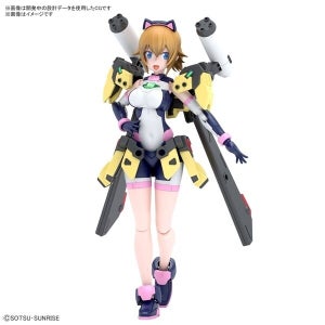 『ガンダムビルドメタバース』あばたーふみなが最新プラモ化、『ファイターズトライ』前髪パーツも付属