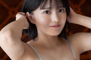 かすみ草とステラ 小柴美羽、初のデジタルソロ写真集でメリハリ付けた“パーフェクトボディ”