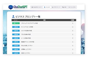 ソースネクスト、ChatGPT用のプロンプトを簡単に作れる「ChaChatGPT」を販売