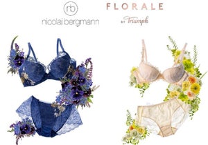 トリンプのプレミアムコレクション、Nicolai Bergmann × FLORALE BY Triumphコラボがこの秋も登場!