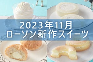 【11月14日更新!】ローソン「今月の新作スイーツ」5商品まとめてご紹介!