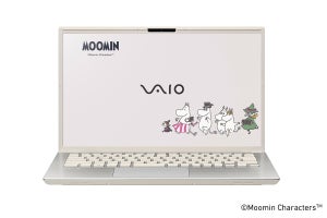 VAIO F14 / F16に『ムーミン』とコラボした限定モデル登場！ パッケージと壁紙も専用仕様