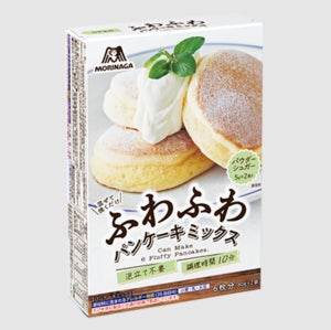 【森永のふわふわパンケーキミックスが話題に!】メレンゲ不要で簡単、専門店のような"ふわふわしっとり"パンケーキ!