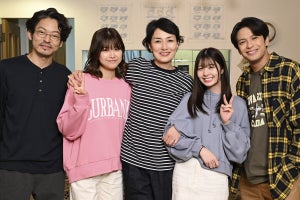 板谷由夏主演『ブラックファミリア』撮了　新堂家キャストが“家族の絆”語る