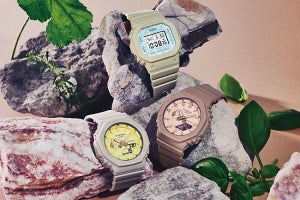 G-SHOCK、自然の色や心地よさをコンセプトにした「NATURE'S COLOR」