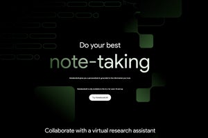 Google、論文・レポート作成を生成AIが支援「NotebookLM」公開、Geminiを導入