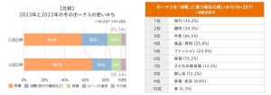 「貯蓄」の割合が減少、働く女性の冬ボーナス使い道 - 平均額は?