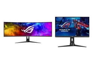 ASUS、49型大画面のQD-OLED湾曲ゲーミングモニター「PG49WCD」 24.5型380Hz駆動モデルも