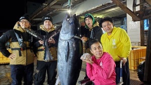 『旅猿』120キロの巨大マグロを釣る　東野幸治「松方弘樹さんに次いで」