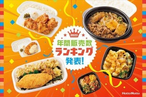 ほっともっと「2023年年間販売数ランキング」、定番弁当&期間限定弁当の1位は?