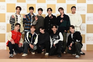 SEVENTEEN、初紅白に意気込み　ジョンハン＆エスクプスの分も「一生懸命努力してきた」