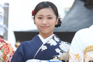 大原優乃、大人っぽい晴れ着姿を披露「変化していきたいという思いで…」