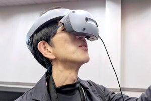 片眼4Kの高画質！ CES 2024でソニーの「XRヘッドマウントディスプレイ」を体験した