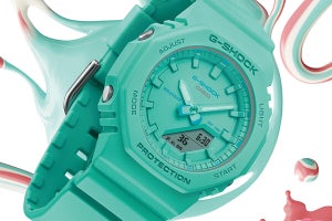 G-SHOCK、鮮やかなワントーンカラーで統一した小型サイズの耐衝撃ウオッチ