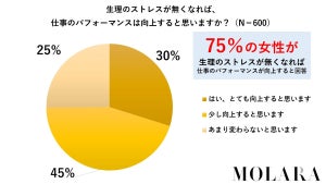 仕事中に生理で感じるストレス、3割が「経血漏れの心配」 - そのほかの回答は?