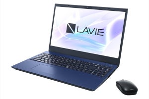 NEC「LAVIE」、Arc A350Mを載せた15.6型ノートPCに第13世代Coreモデル