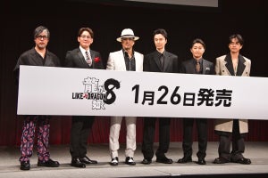 長谷川博己､『龍が如く8』で演じた若頭役は「マッチョにしてくれてうれしかった」